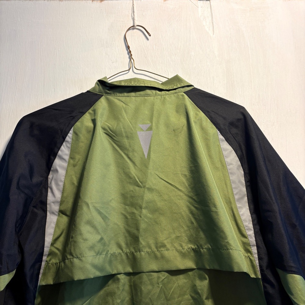 Kerrits Flying Change Jacket Large Green Black Equestrian Riding Windbreaker NEW - Picture 4 of 16